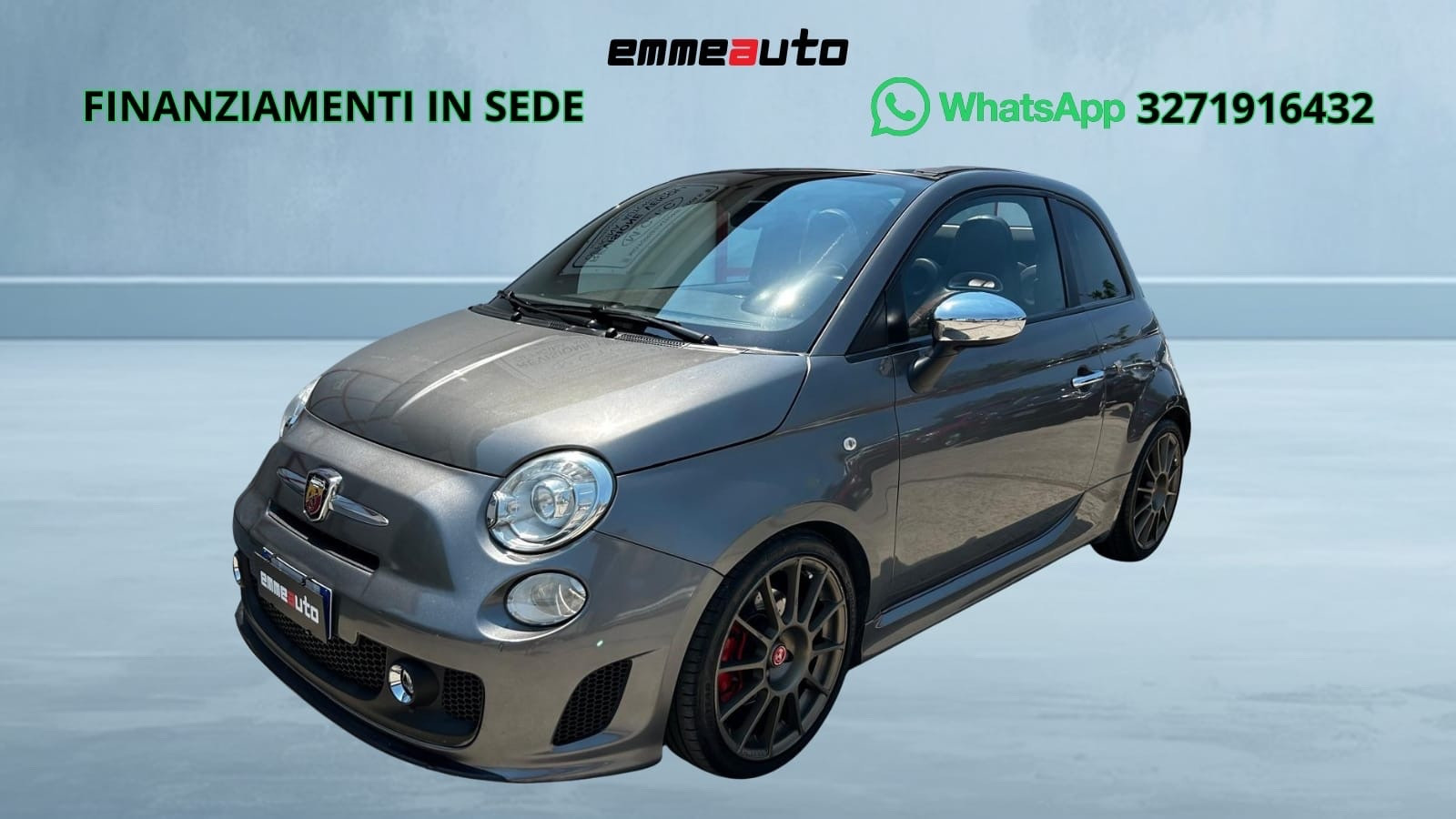 Abarth 500 Grigio – foto vettura