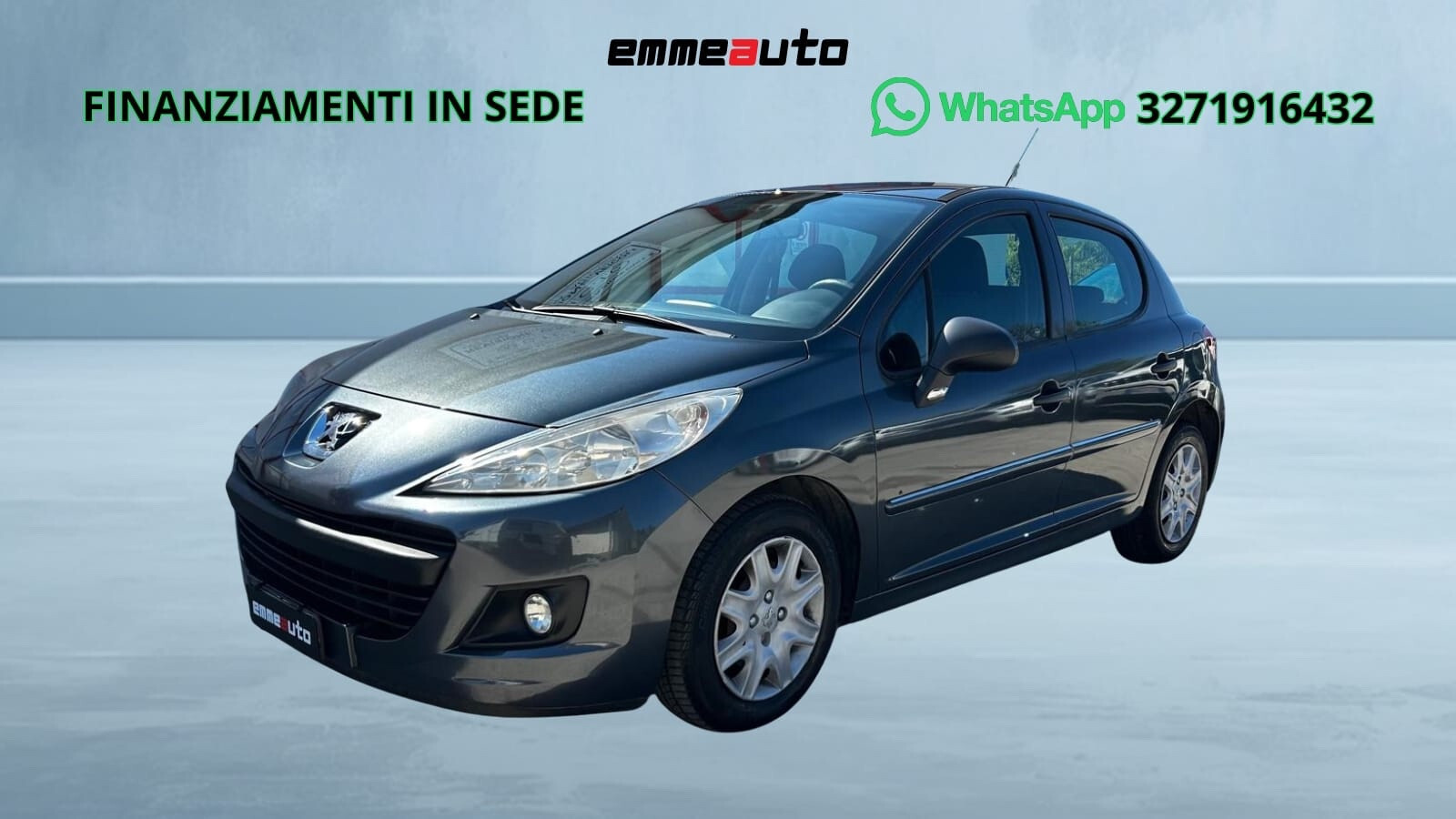 Peugeot 207 Grigio – foto vettura