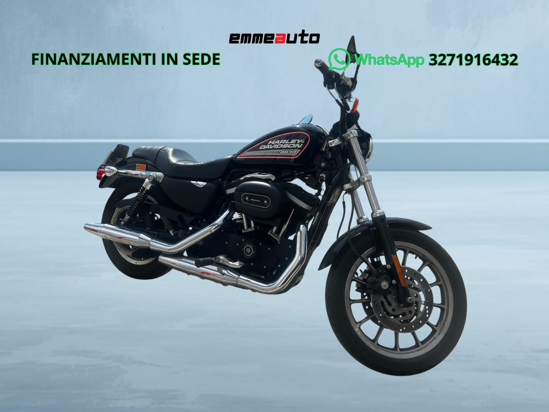 Harley-Davidson 883 Sportster R Nero – foto vettura